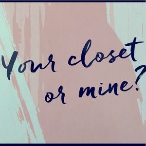 Welcome to my Closet 💕